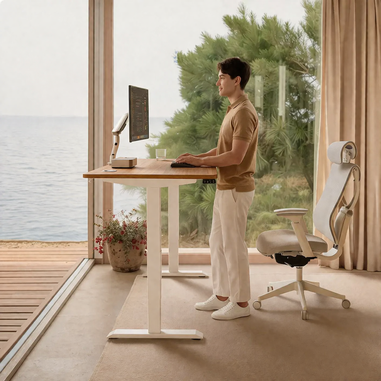 MyDesk Electric Sit-Stand Desk