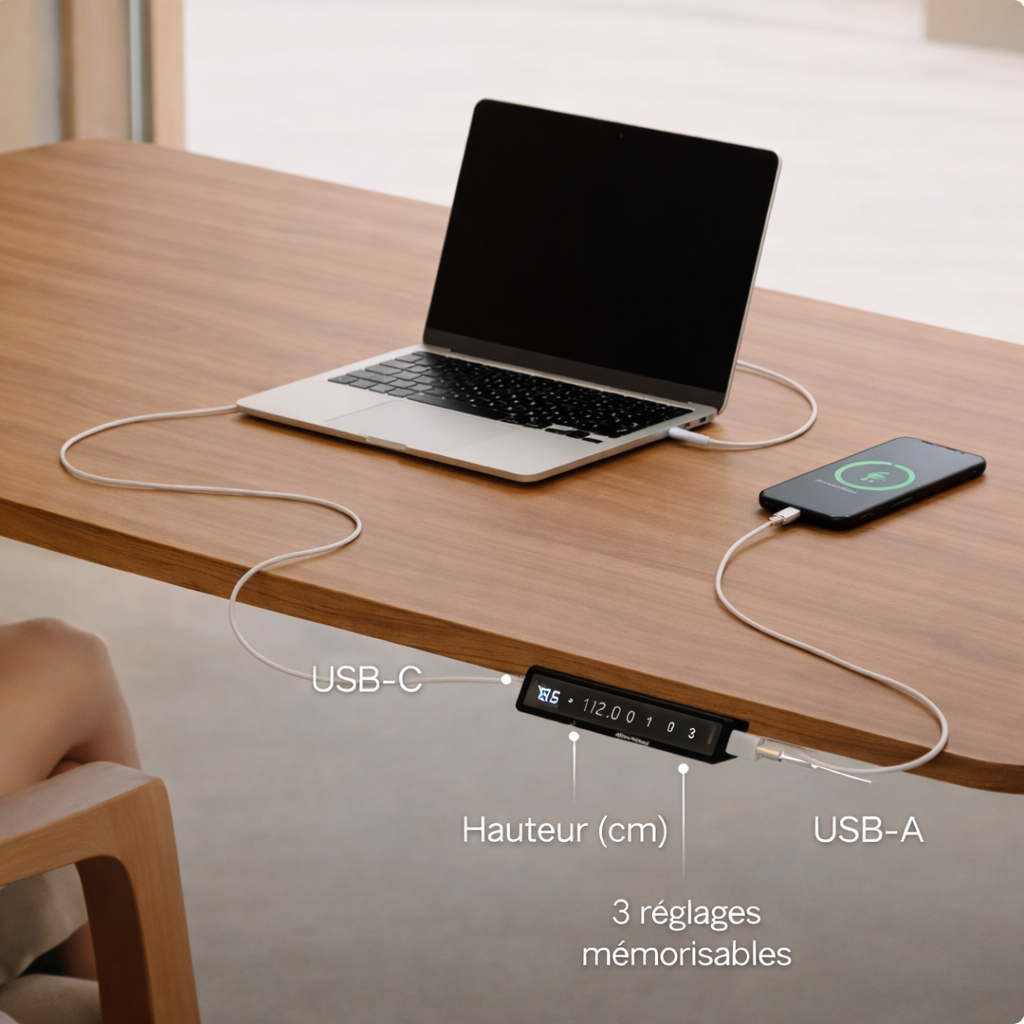 MyDesk Electric Sit-Stand Desk