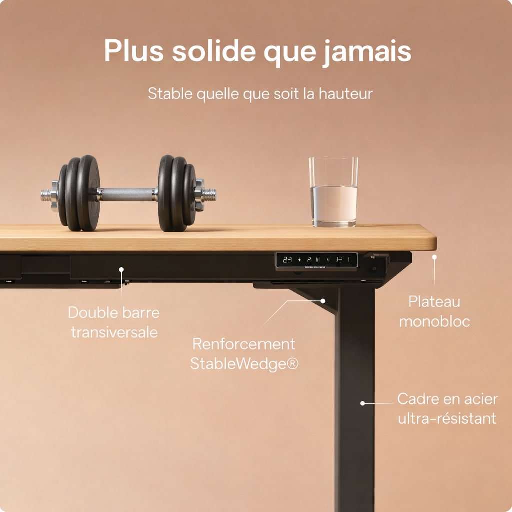 MyDesk Electric Sit-Stand Desk
